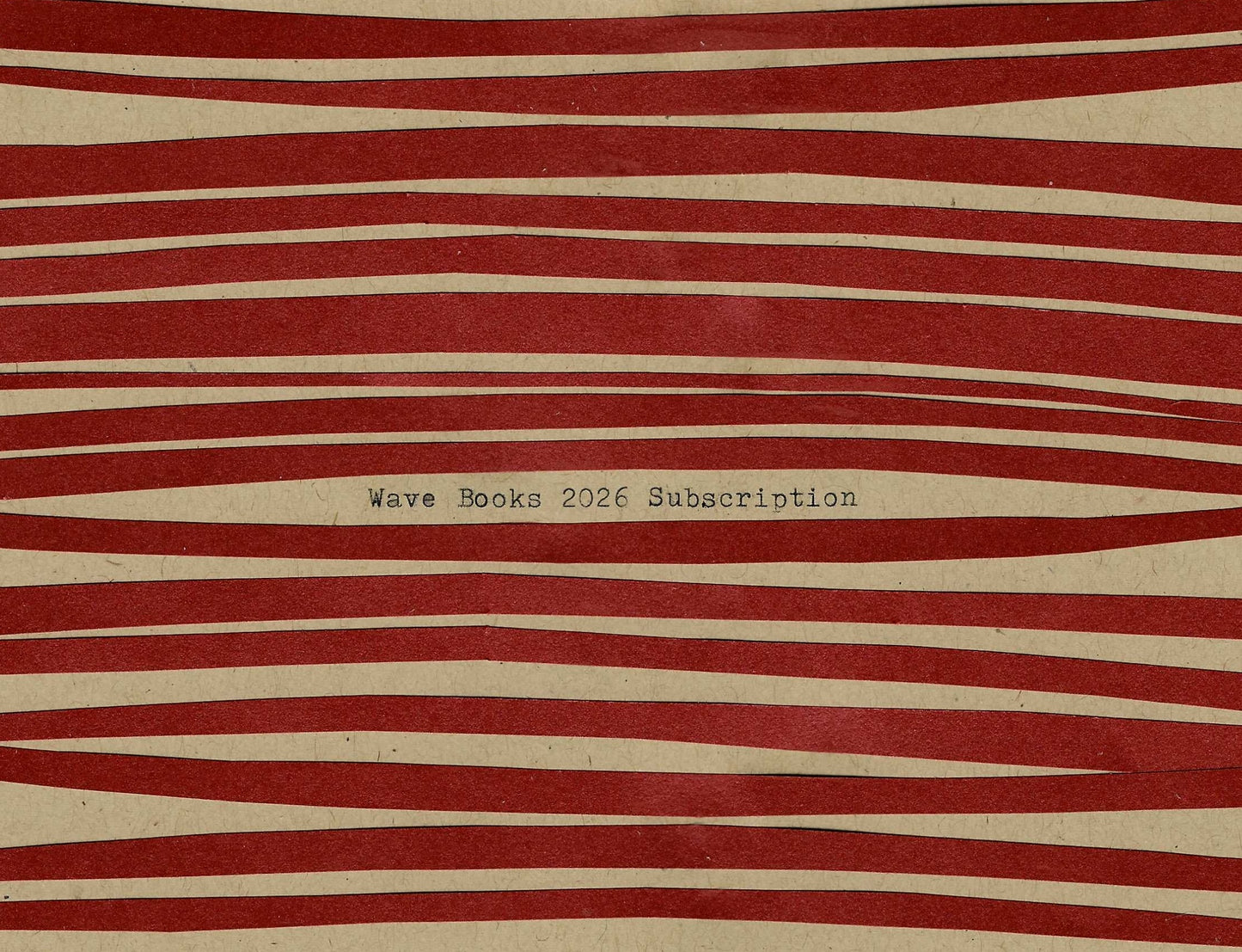 2026 Wave Books Subscription