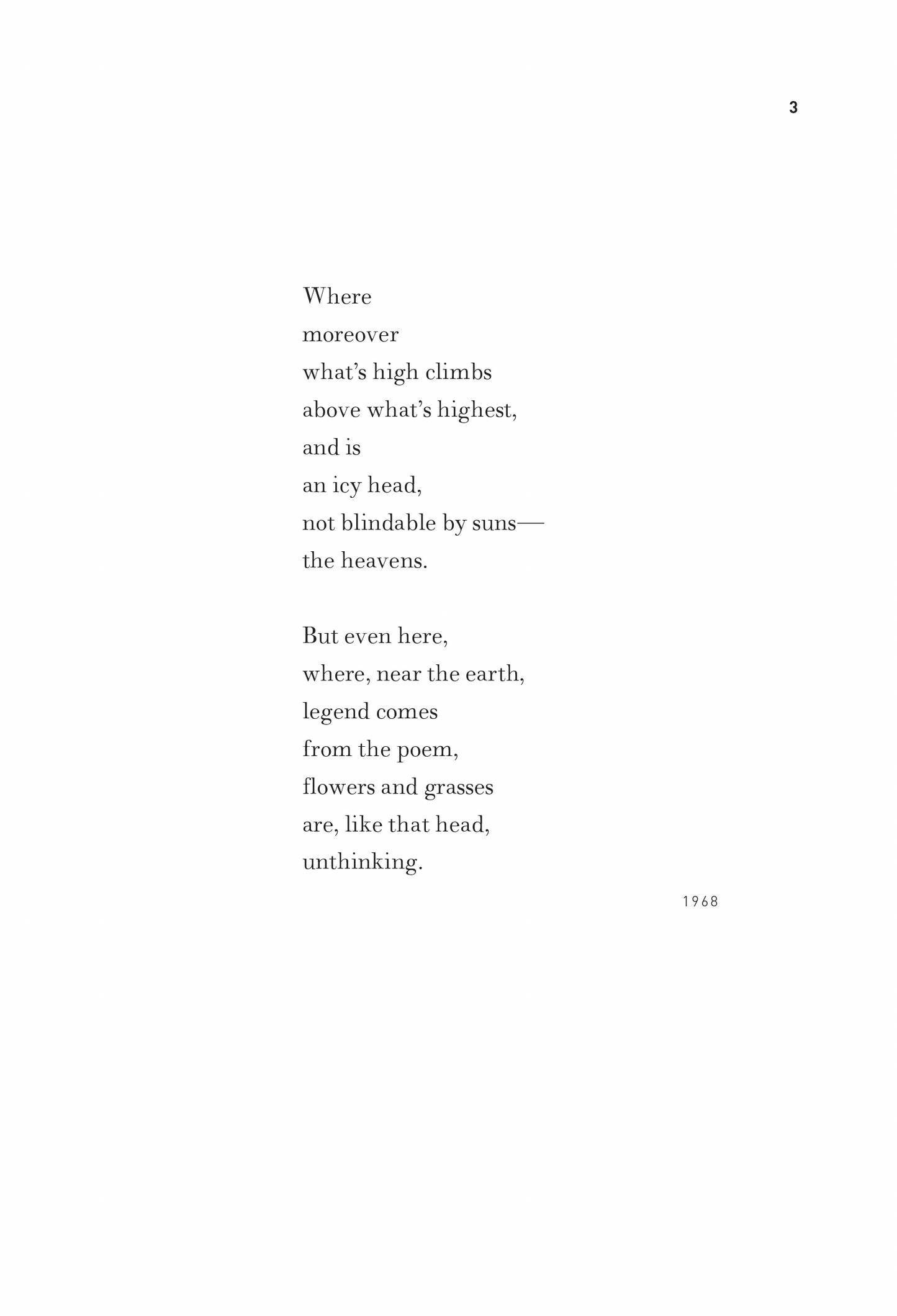 Uncollected Later Poems (1968–1979)