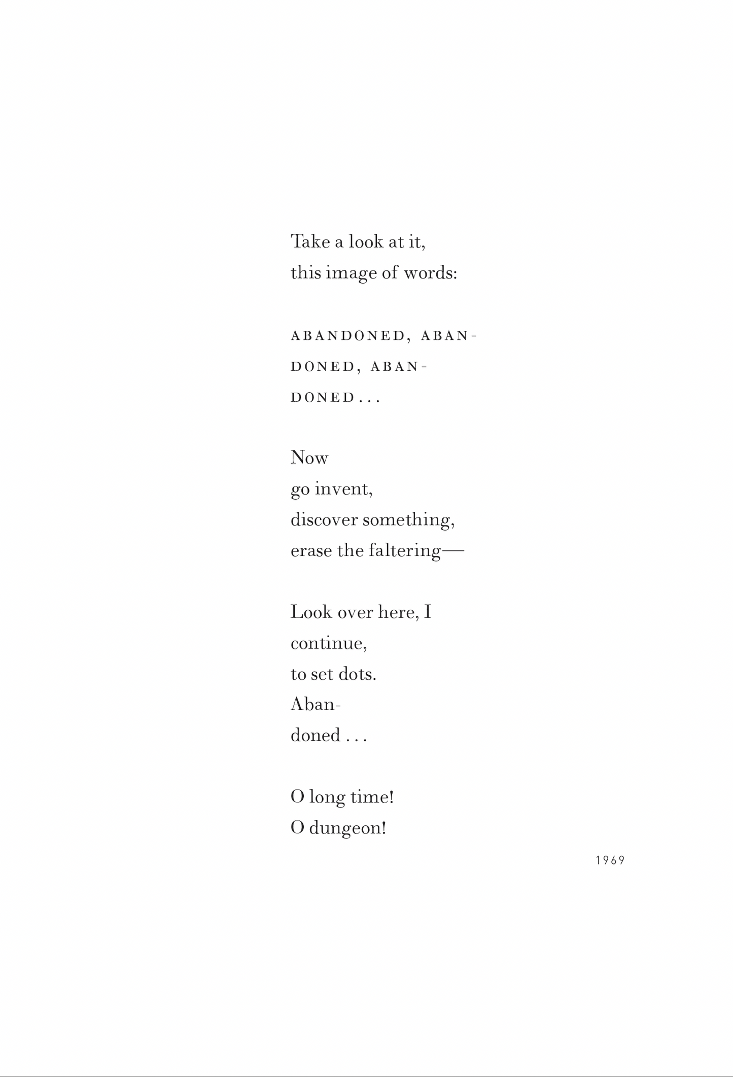 Uncollected Later Poems (1968–1979)