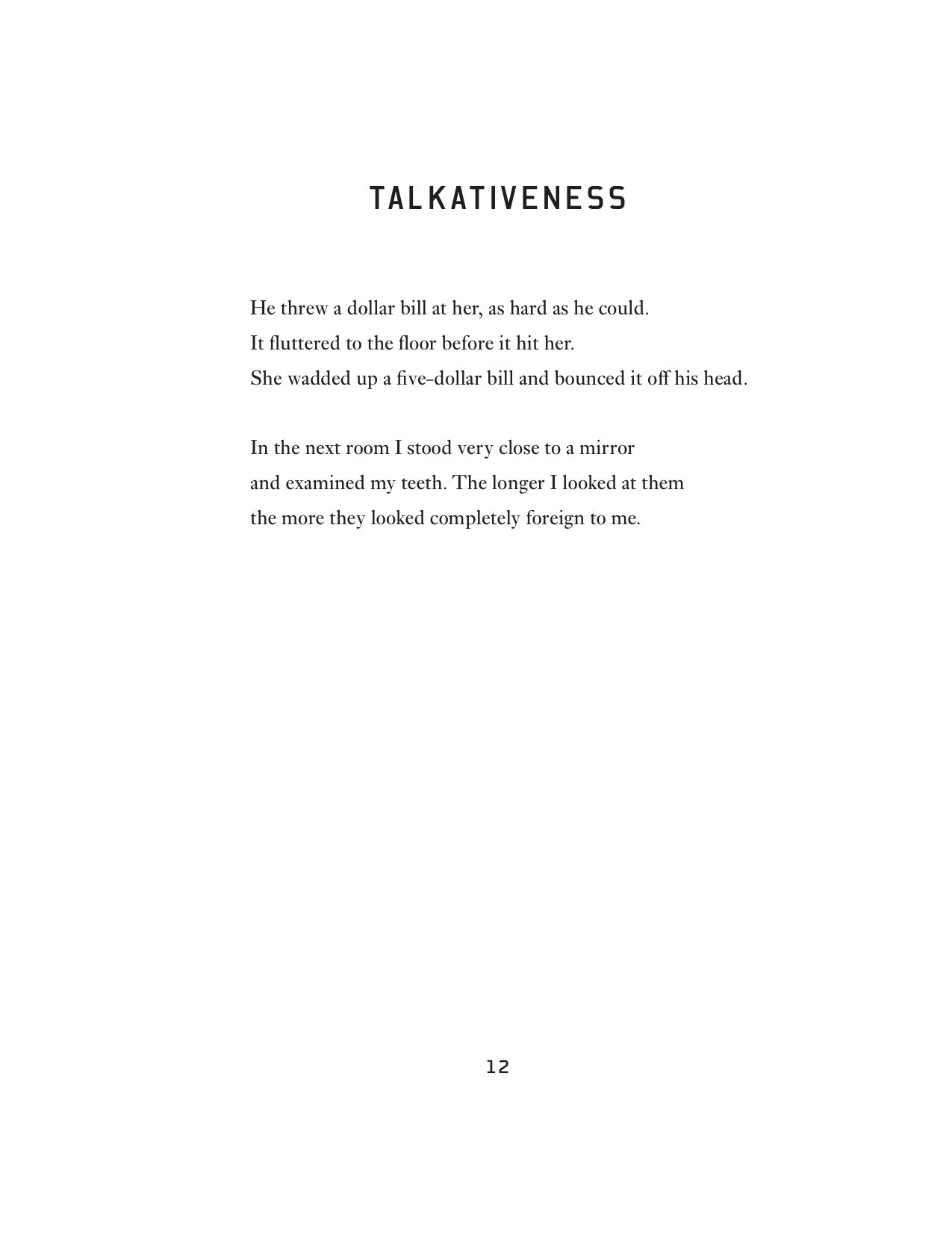 Talkativeness