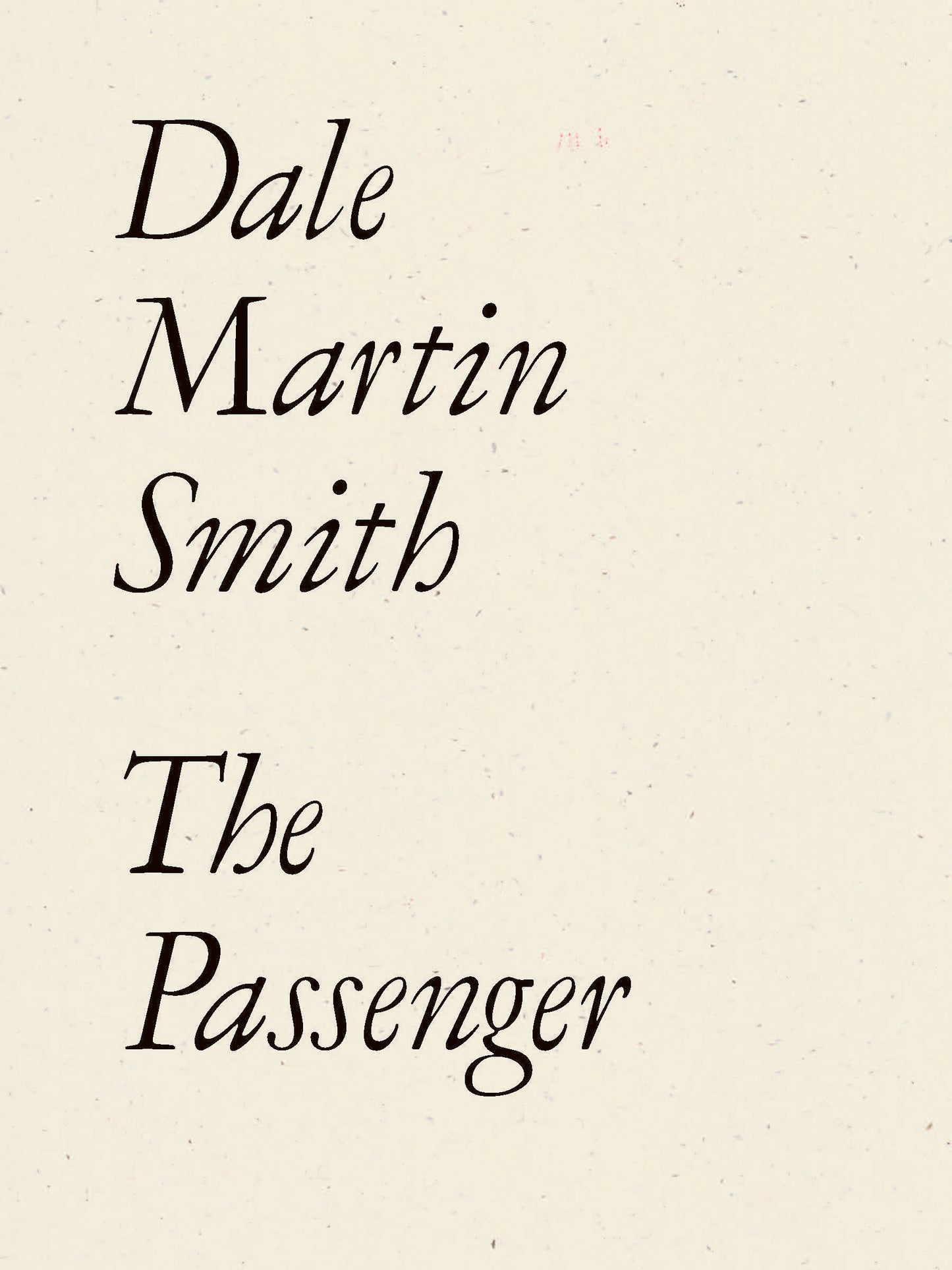 The Passenger