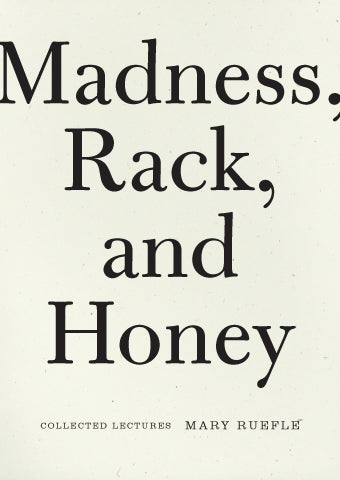 Mary Ruefle prose